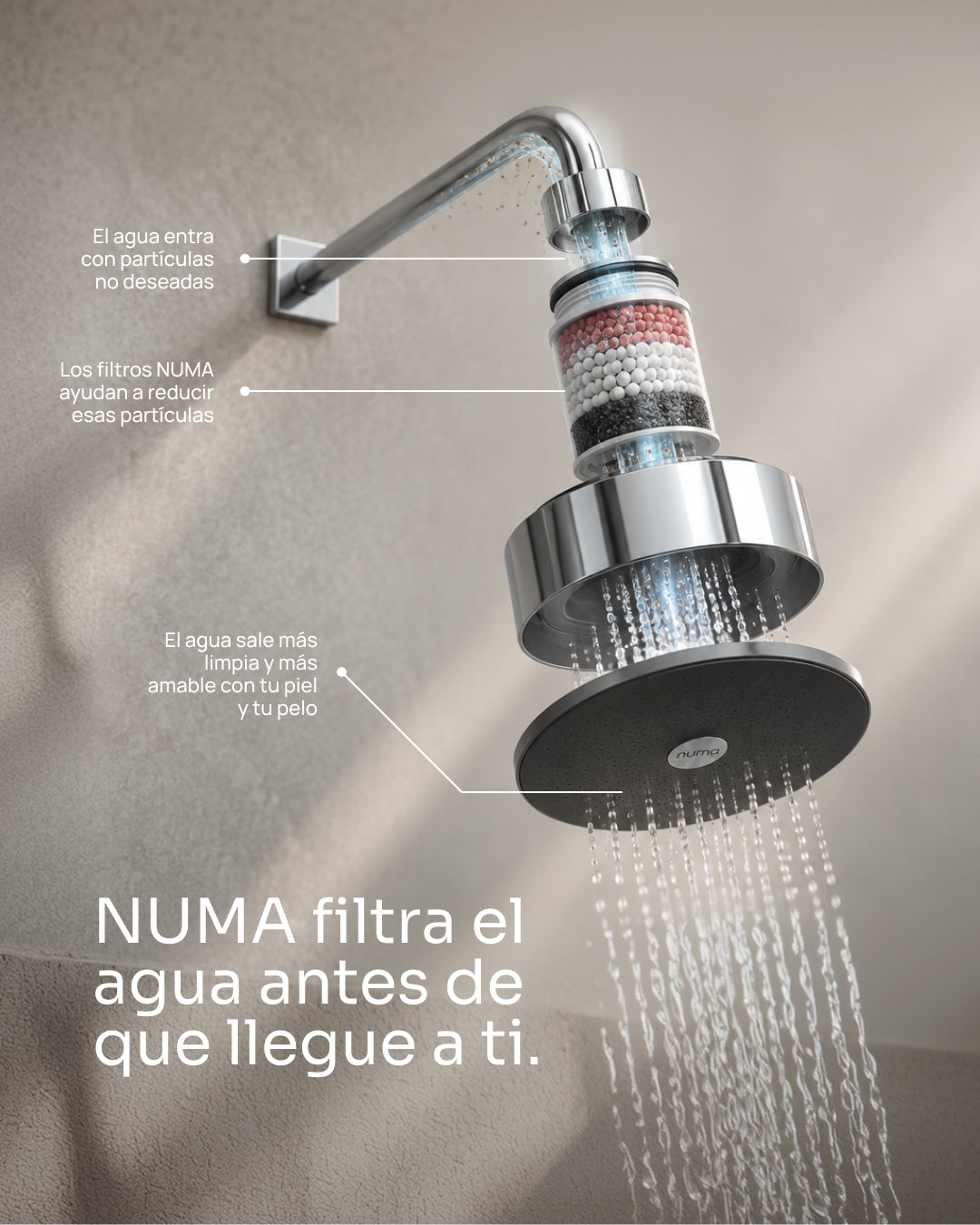 Cabezal de ducha NUMA®