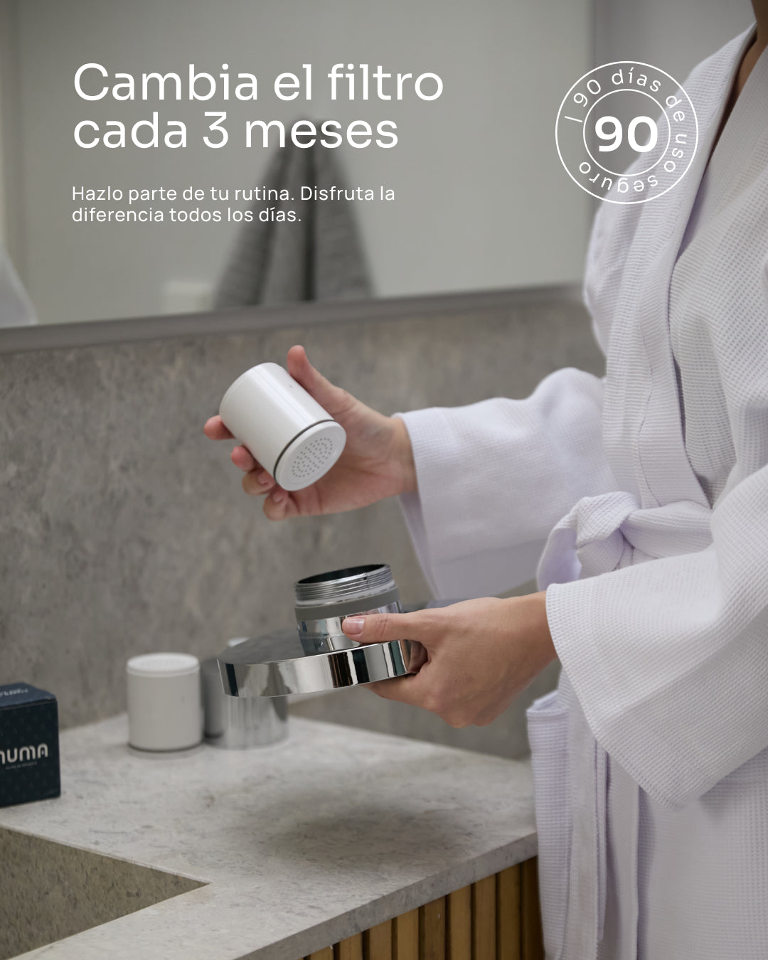 Cabezal de ducha NUMA®