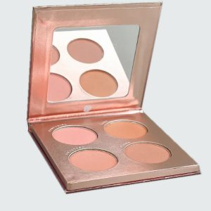 combinación perfecta de 4 tonos de rubor